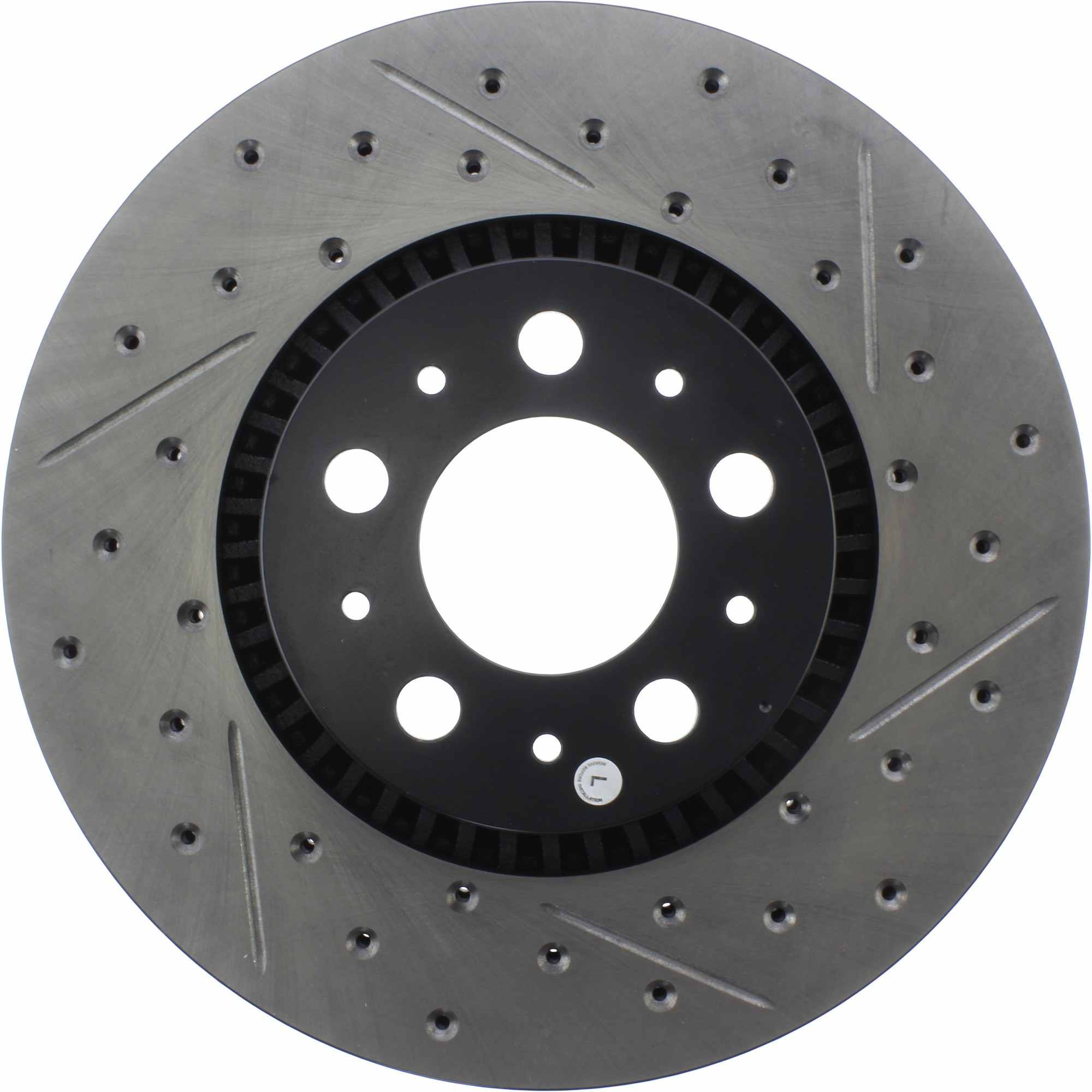 StopTech Slotted & Drilled Sport Brake Rotor 127.39026L