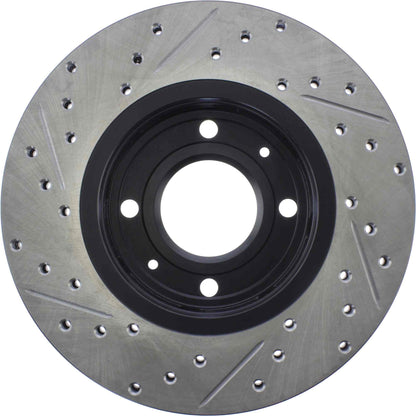 StopTech Slotted & Drilled Sport Brake Rotor 127.39027L