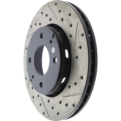 StopTech Slotted & Drilled Sport Brake Rotor 127.39027L