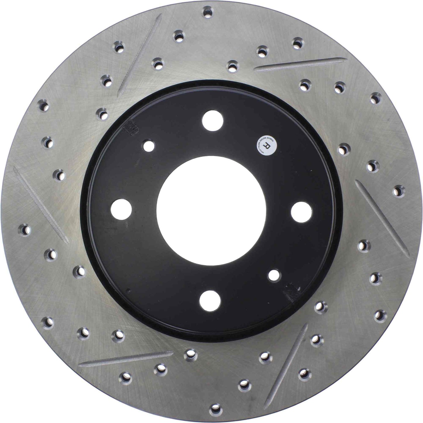 StopTech Slotted & Drilled Sport Brake Rotor 127.39027R