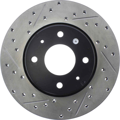 StopTech Slotted & Drilled Sport Brake Rotor 127.39027R