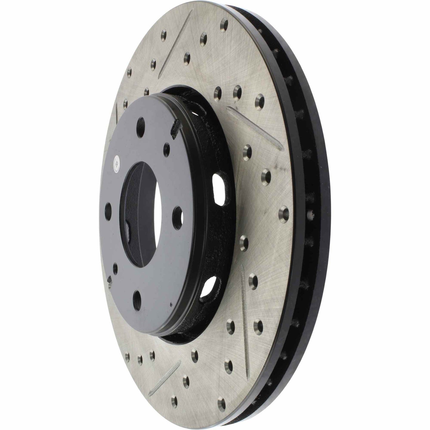 StopTech Slotted & Drilled Sport Brake Rotor 127.39027R