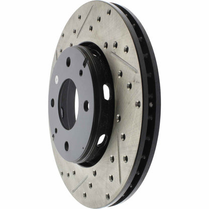 StopTech Slotted & Drilled Sport Brake Rotor 127.39027R