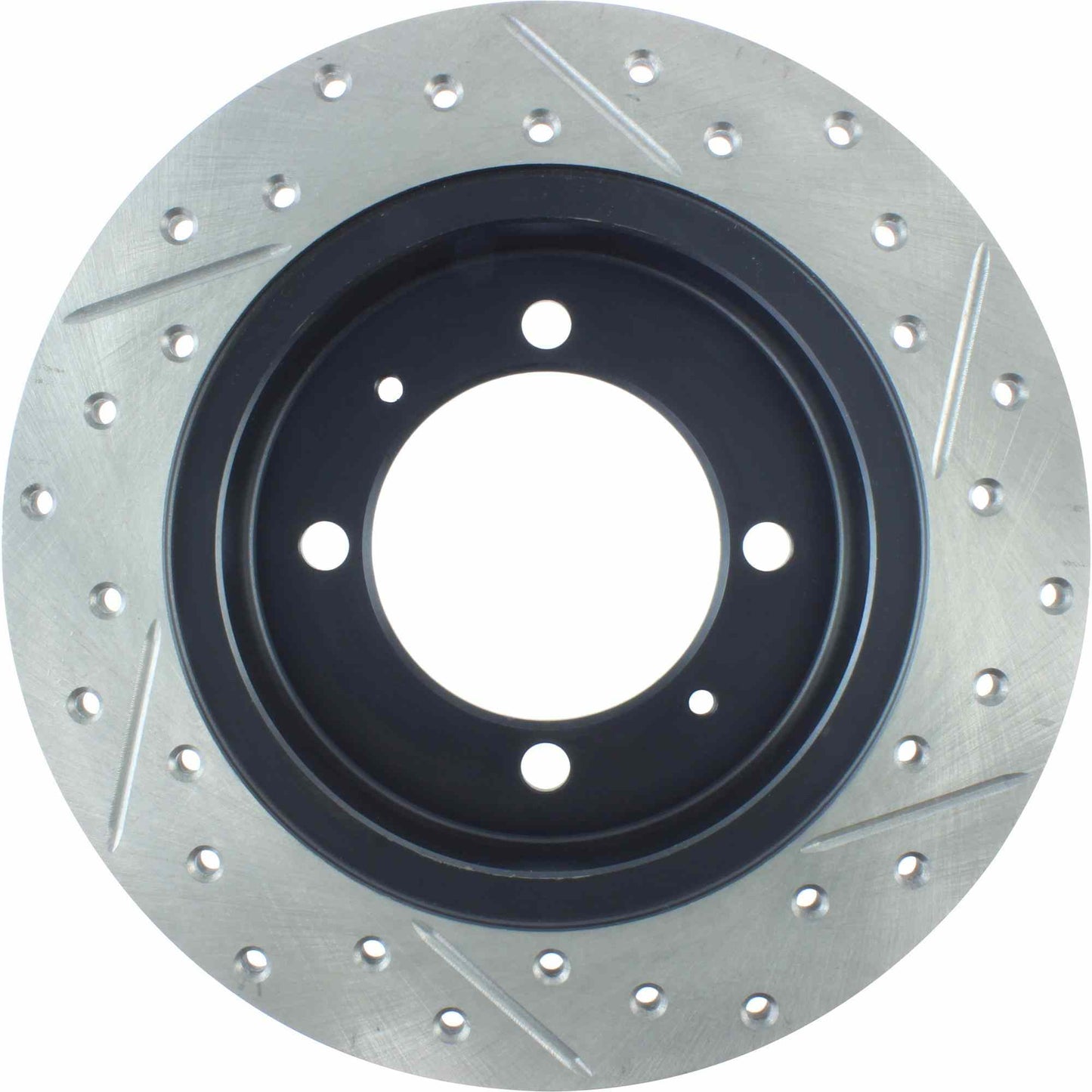 StopTech Sport Cryo Drilled/Slotted Brake Rotor; Rear Right