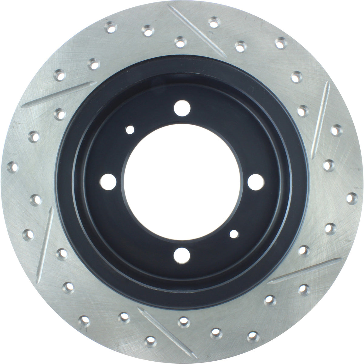 StopTech Sport Cryo Drilled/Slotted Brake Rotor; Rear Right
