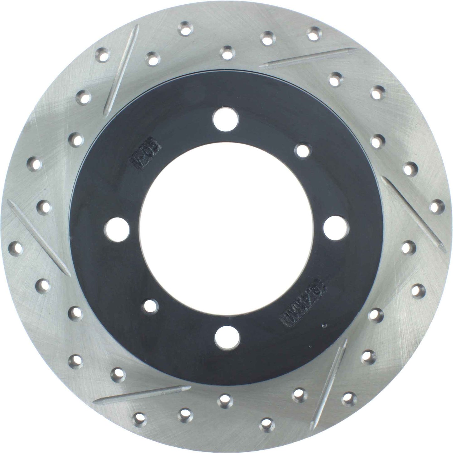 StopTech Sport Cryo Drilled/Slotted Brake Rotor; Rear Right