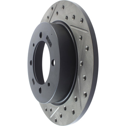 StopTech Sport Cryo Drilled/Slotted Brake Rotor; Rear Right