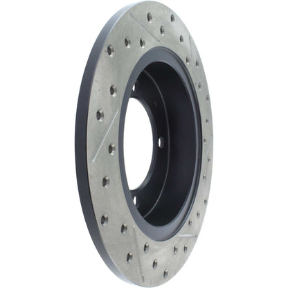 StopTech Sport Cryo Drilled/Slotted Brake Rotor; Rear Right