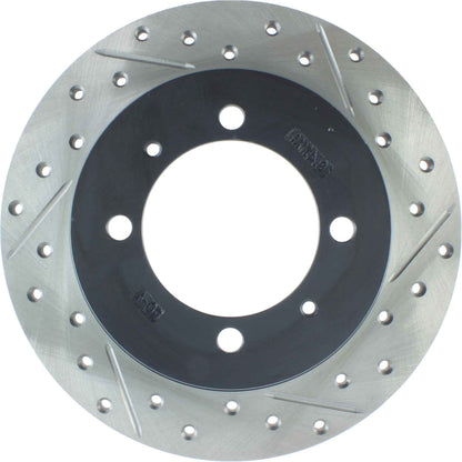 StopTech Slotted & Drilled Sport Brake Rotor 127.39028L