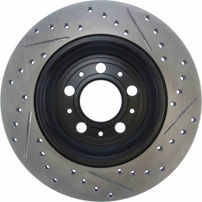 StopTech Sport Cryo Drilled/Slotted Brake Rotor; Rear Right