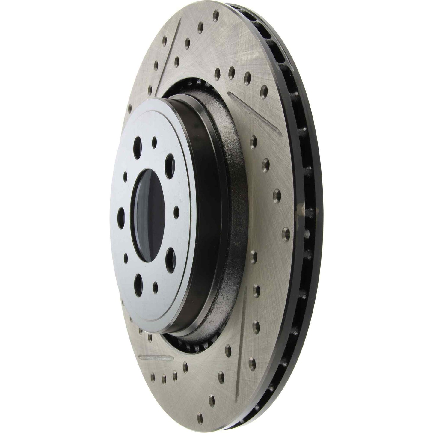 StopTech Sport Cryo Drilled/Slotted Brake Rotor; Rear Right