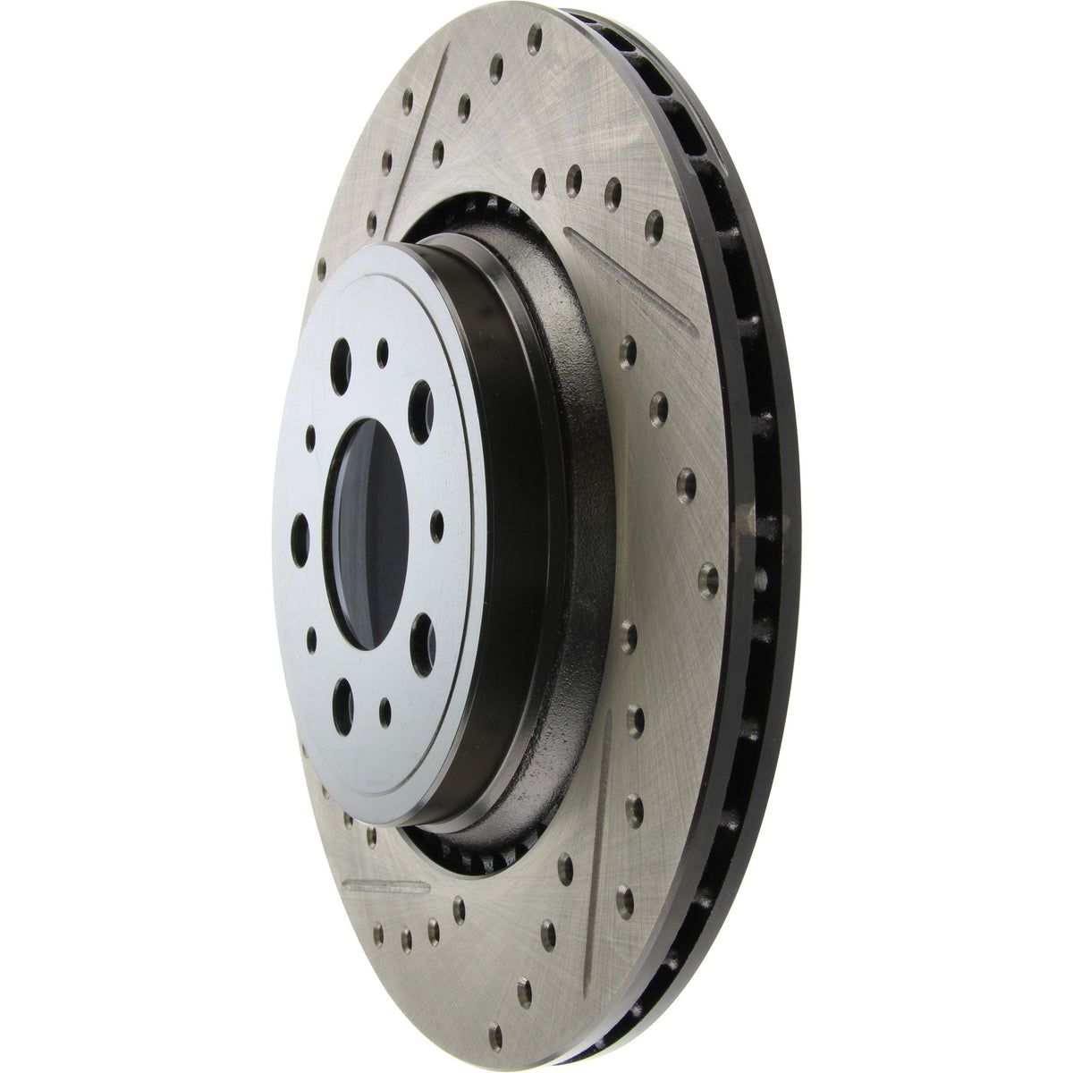 StopTech Sport Cryo Drilled/Slotted Brake Rotor; Rear Right