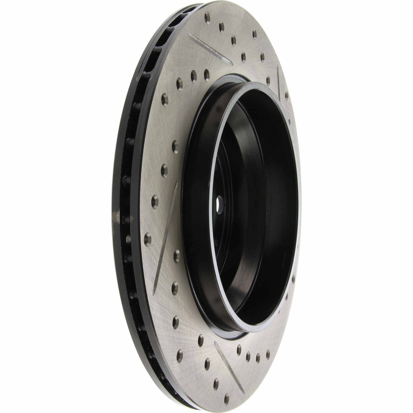 StopTech Sport Cryo Drilled/Slotted Brake Rotor; Rear Right