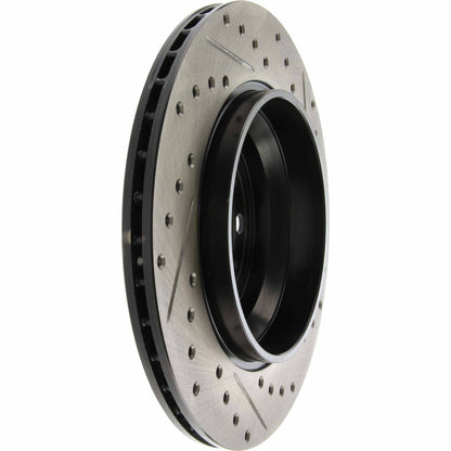StopTech Sport Cryo Drilled/Slotted Brake Rotor; Rear Right