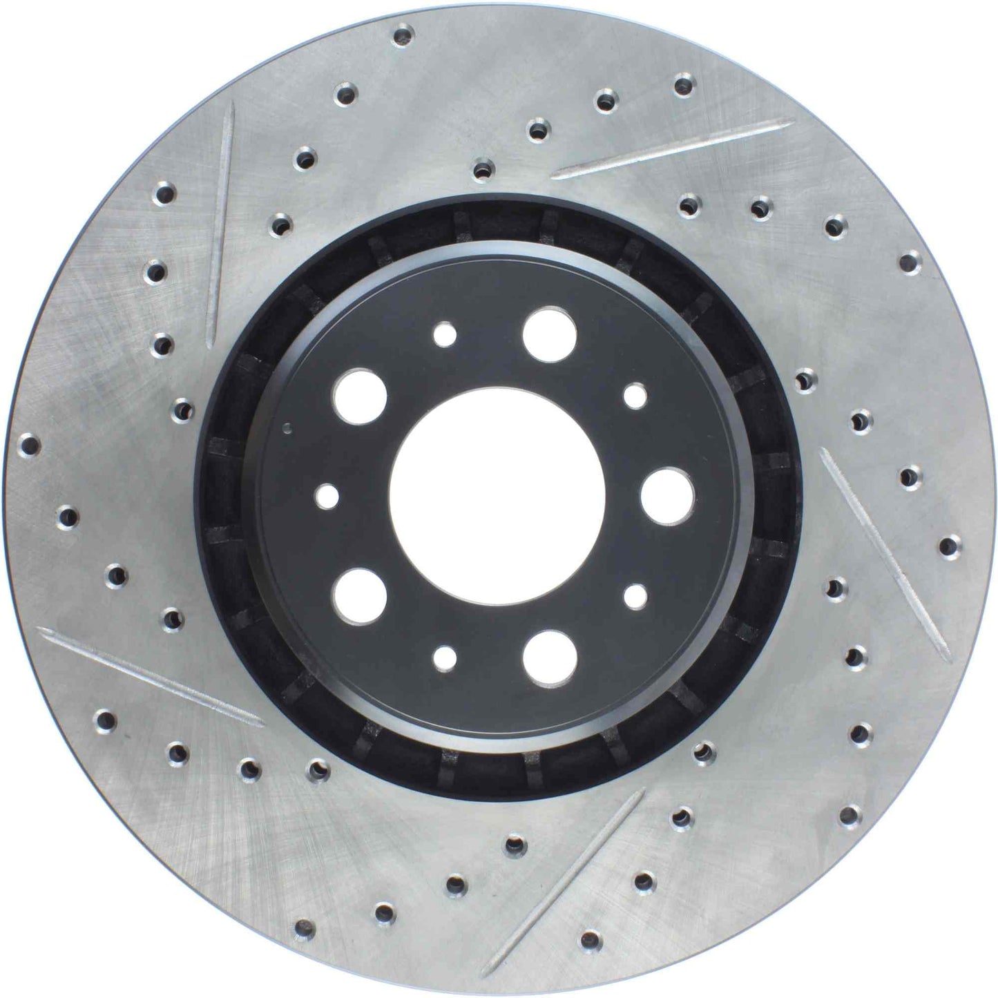 StopTech Slotted & Drilled Sport Brake Rotor 127.39034R