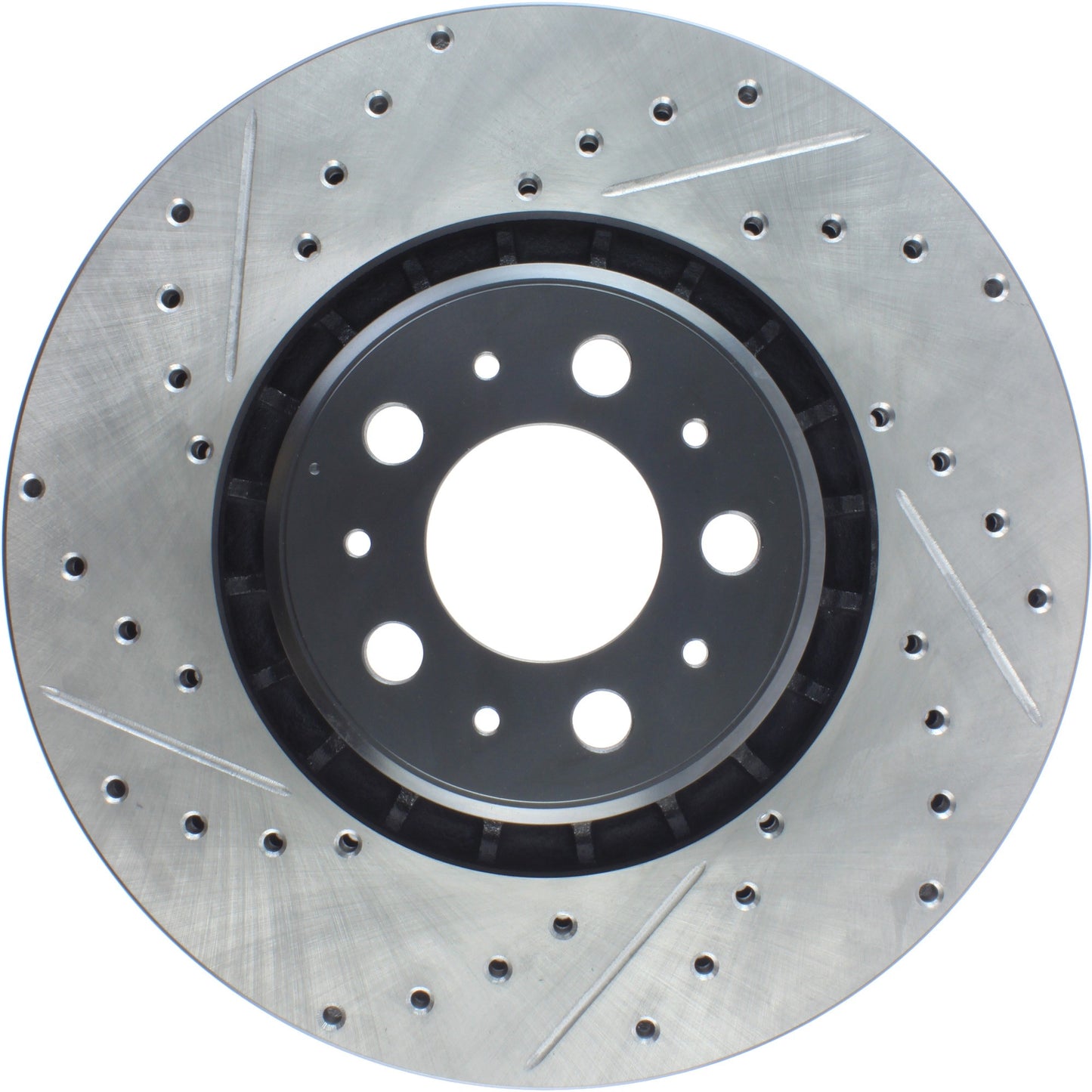 StopTech Slotted & Drilled Sport Brake Rotor 127.39034R