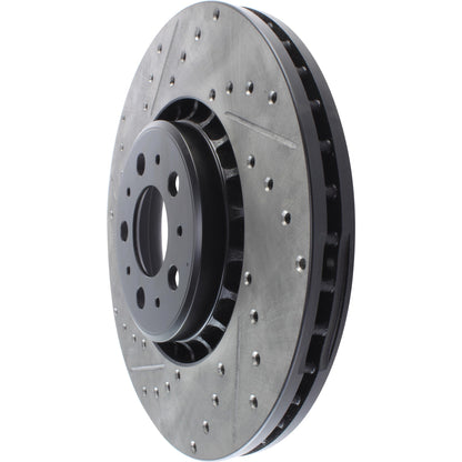 StopTech Slotted & Drilled Sport Brake Rotor 127.39034R