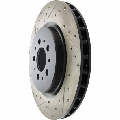 StopTech  Sport Cryo Drilled/Slotted Brake Rotor; Rear Right