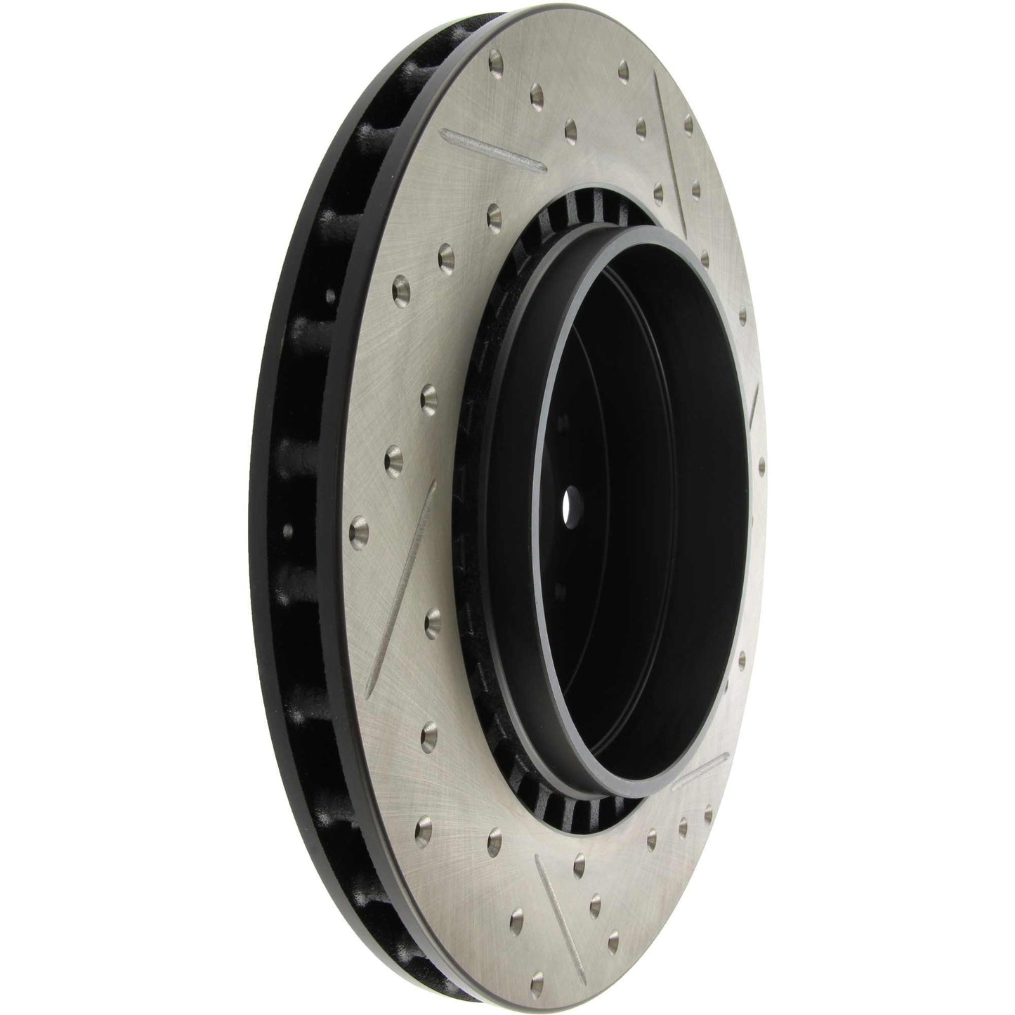 StopTech  Sport Cryo Drilled/Slotted Brake Rotor; Rear Right