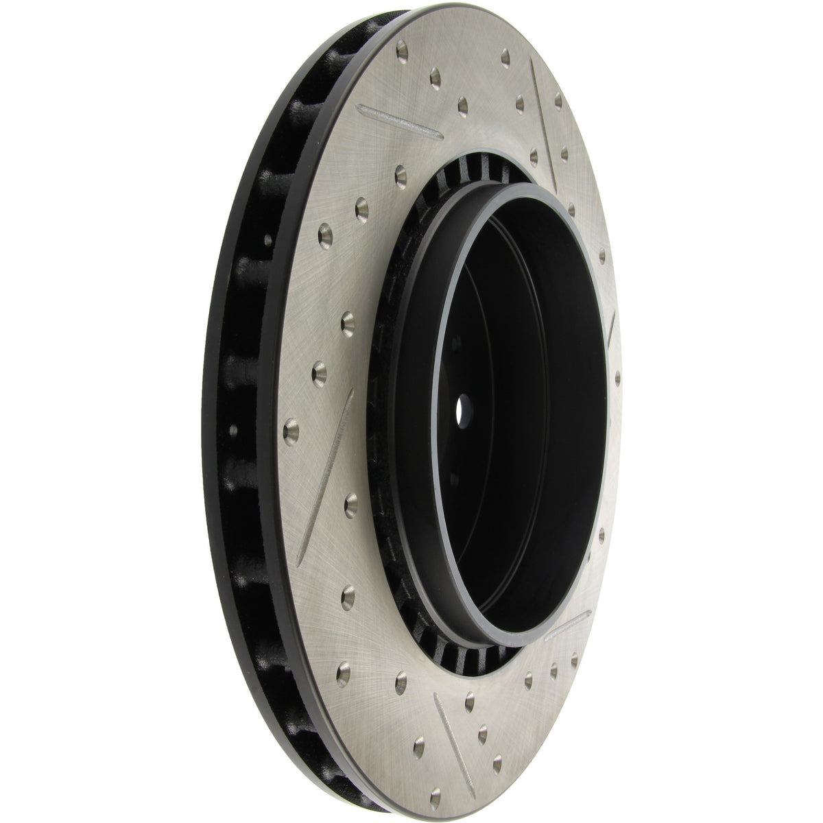 StopTech  Sport Cryo Drilled/Slotted Brake Rotor; Rear Right