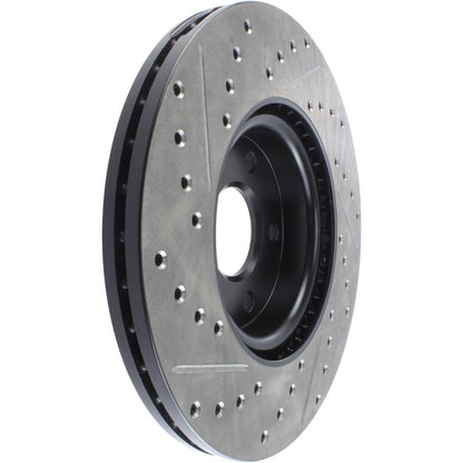 StopTech Slotted & Drilled Sport Brake Rotor 127.39037L