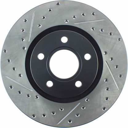 StopTech Slotted & Drilled Sport Brake Rotor 127.39037R