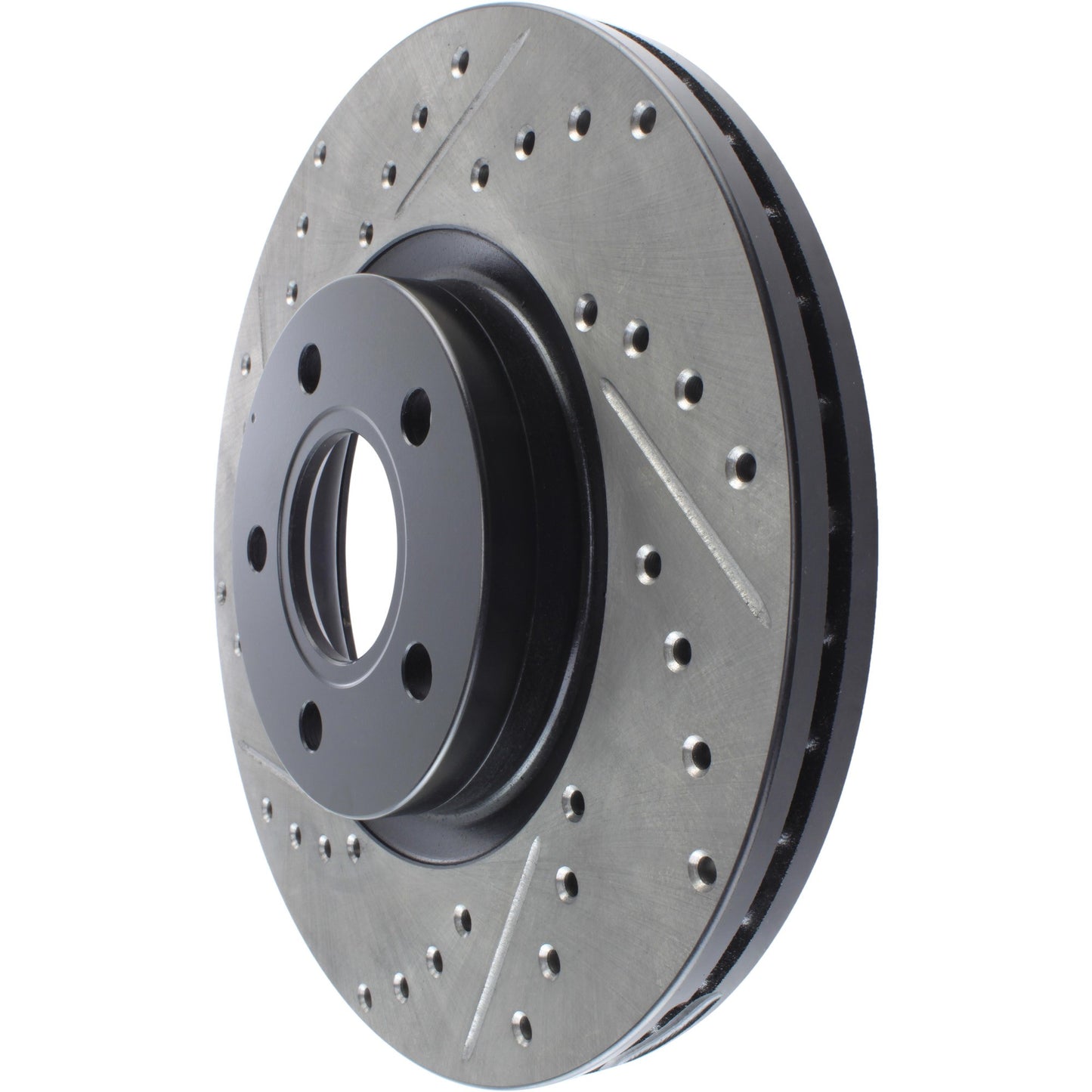 StopTech Slotted & Drilled Sport Brake Rotor 127.39037R