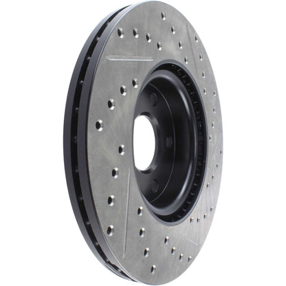 StopTech Slotted & Drilled Sport Brake Rotor 127.39037R