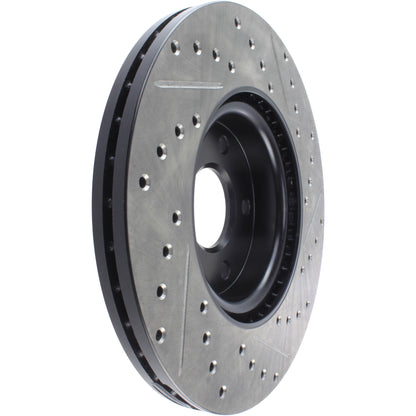 StopTech Slotted & Drilled Sport Brake Rotor 127.39037R