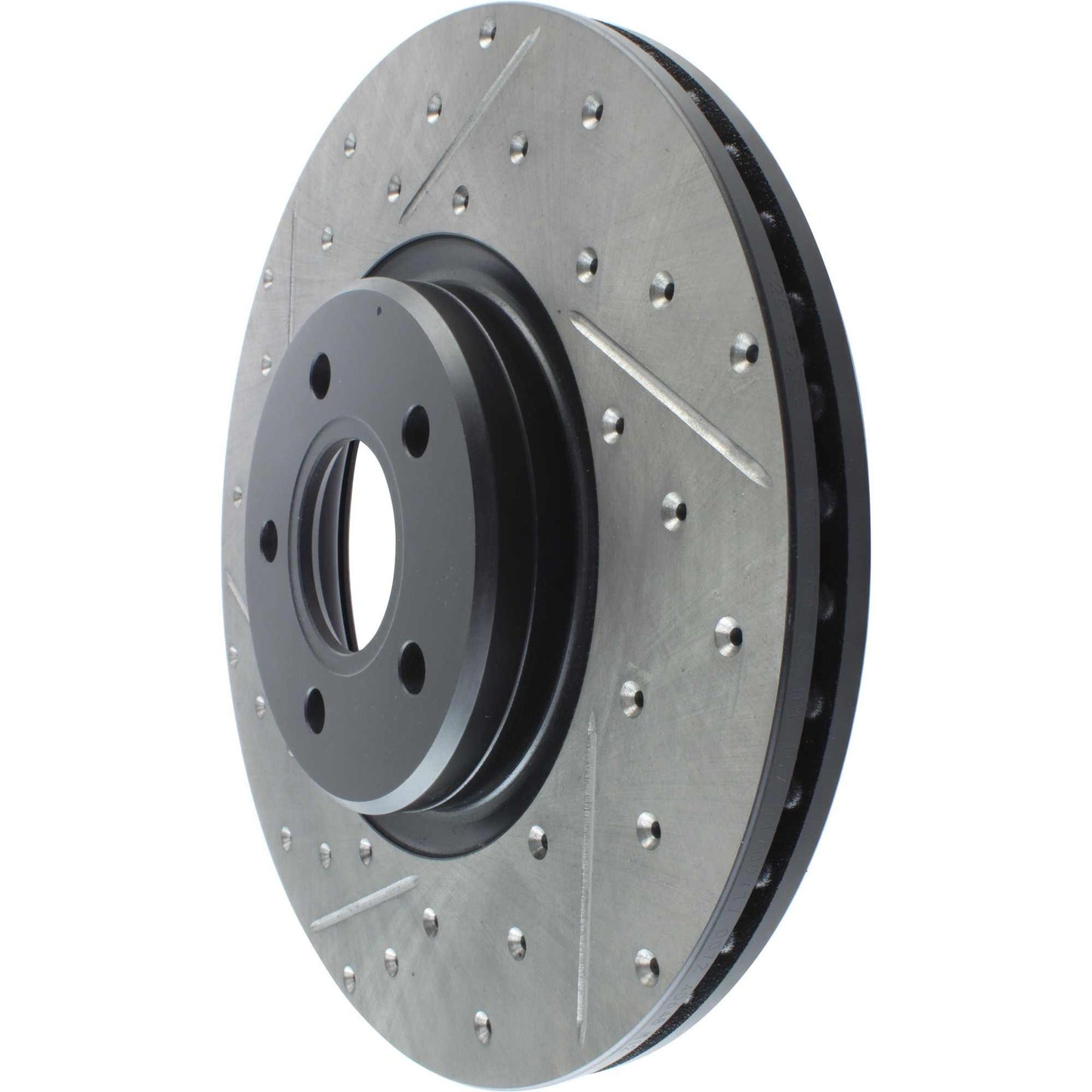 StopTech Slotted & Drilled Sport Brake Rotor 127.39038R