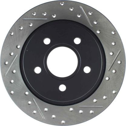StopTech Slotted & Drilled Sport Brake Rotor 127.39039L