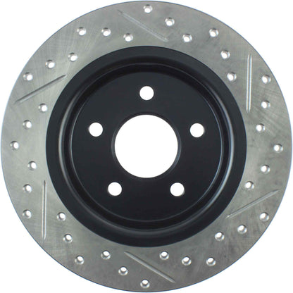 StopTech Slotted & Drilled Sport Brake Rotor 127.39039R