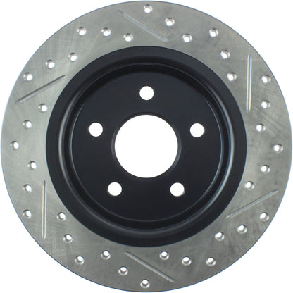 StopTech Slotted & Drilled Sport Brake Rotor 127.39039R
