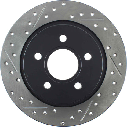 StopTech Slotted & Drilled Sport Brake Rotor 127.39039R