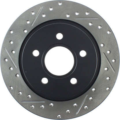 StopTech Slotted & Drilled Sport Brake Rotor 127.39039R
