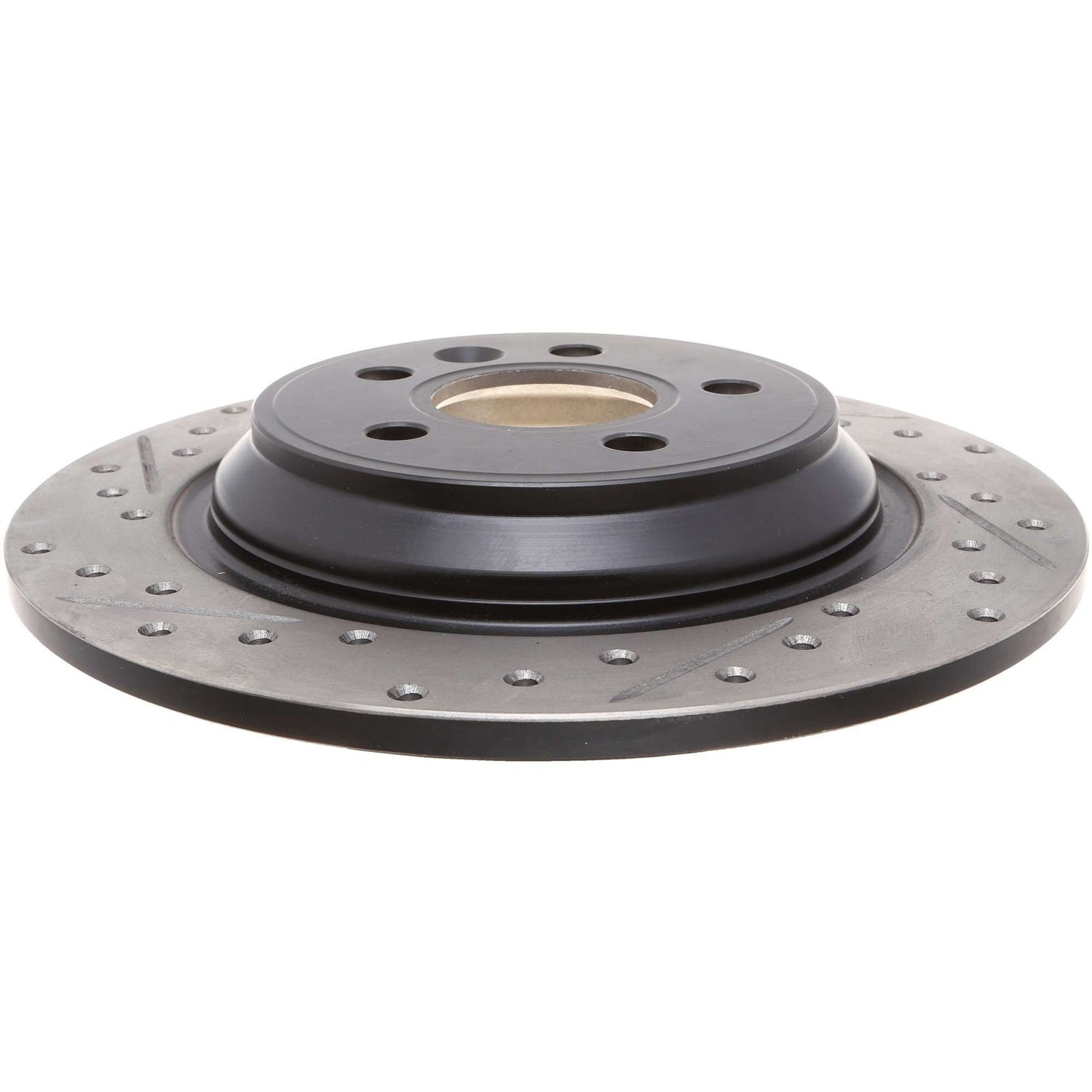 StopTech Sport Drilled/Slotted Brake Rotor; Rear Right