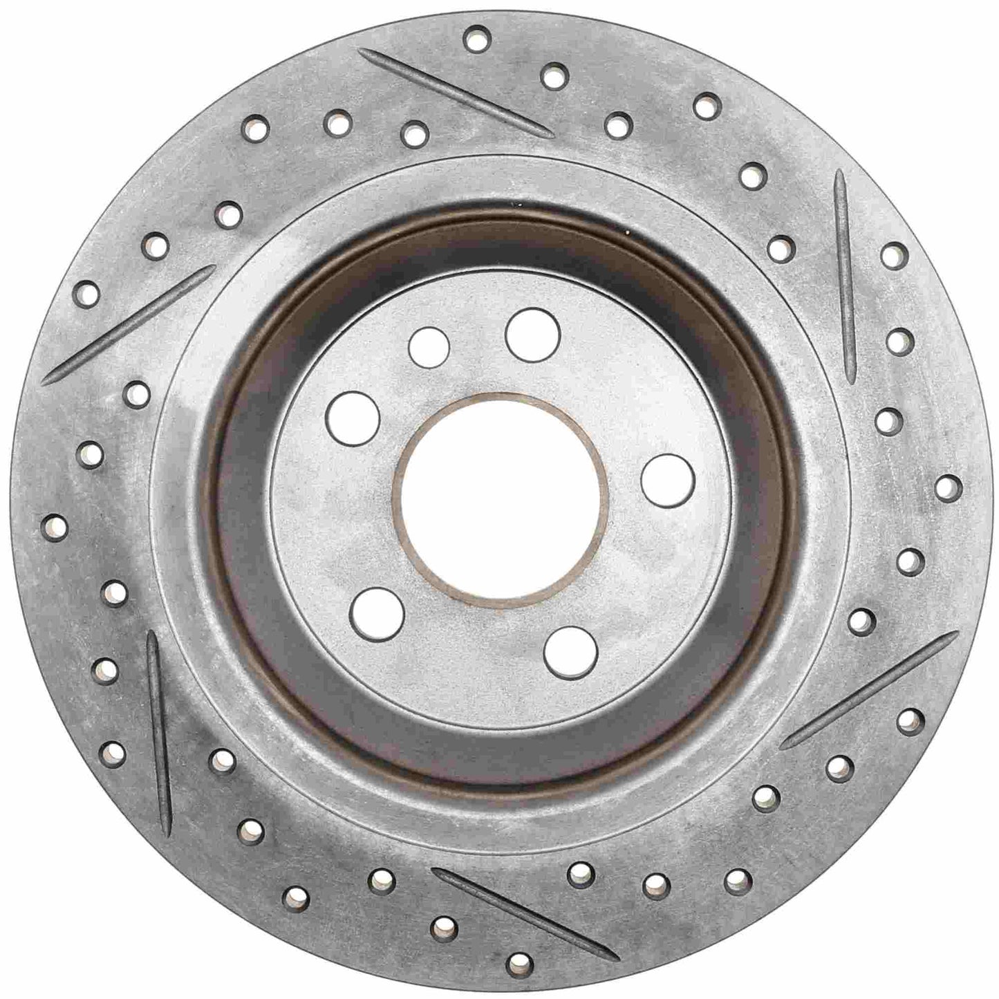 StopTech Sport Drilled/Slotted Brake Rotor; Rear Right