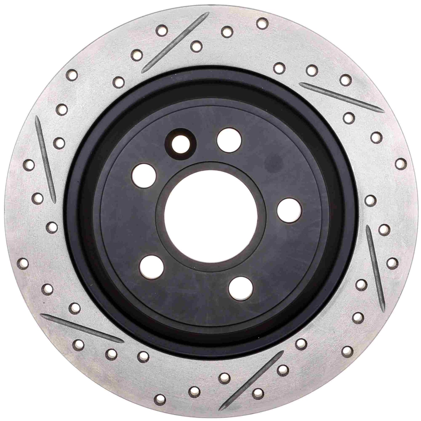 StopTech Sport Drilled/Slotted Brake Rotor; Rear Right