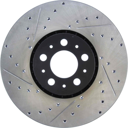 StopTech Slotted & Drilled Sport Brake Rotor 127.39048R