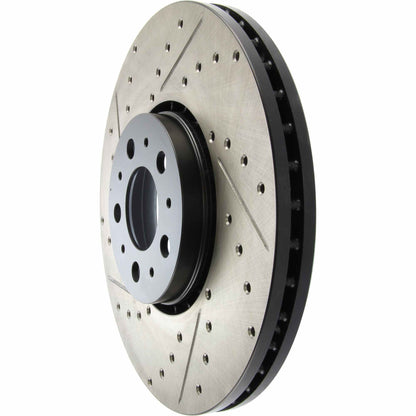 StopTech Slotted & Drilled Sport Brake Rotor 127.39048R