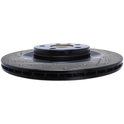 StopTech 16-17 Volvo XC90 Slotted & Drilled Rear Right Rotor 127.39049R
