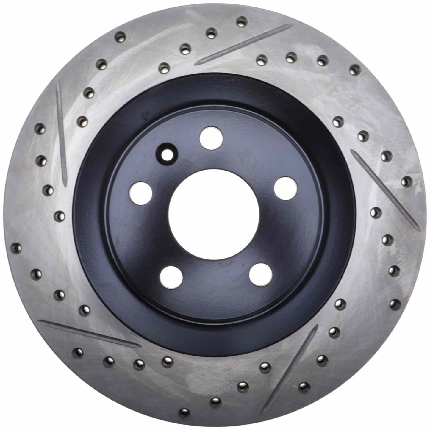 StopTech 16-17 Volvo XC90 Slotted & Drilled Rear Right Rotor 127.39049R