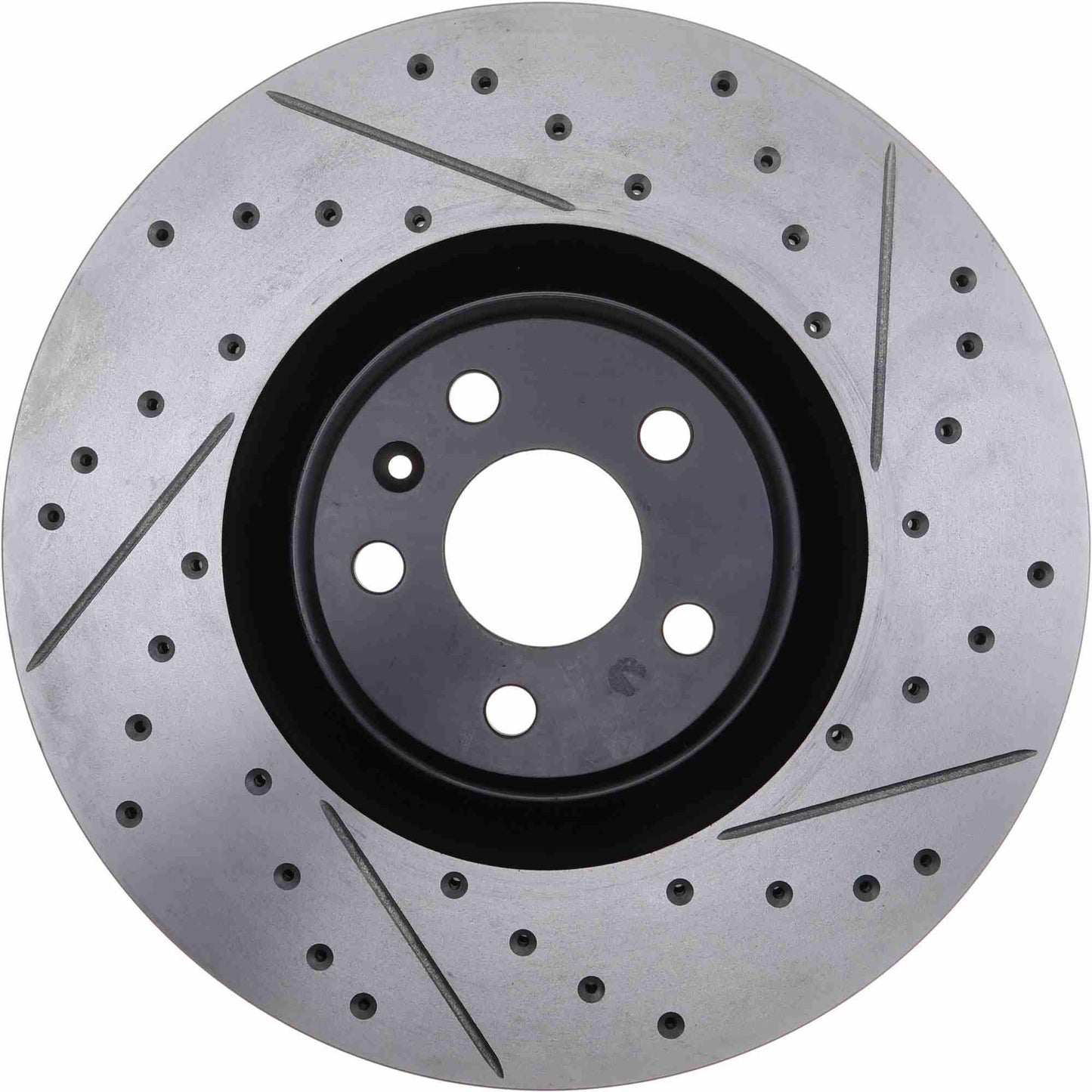StopTech 16-17 Volvo XC90 Slotted & Drilled Front Left Rotor 127.39052L