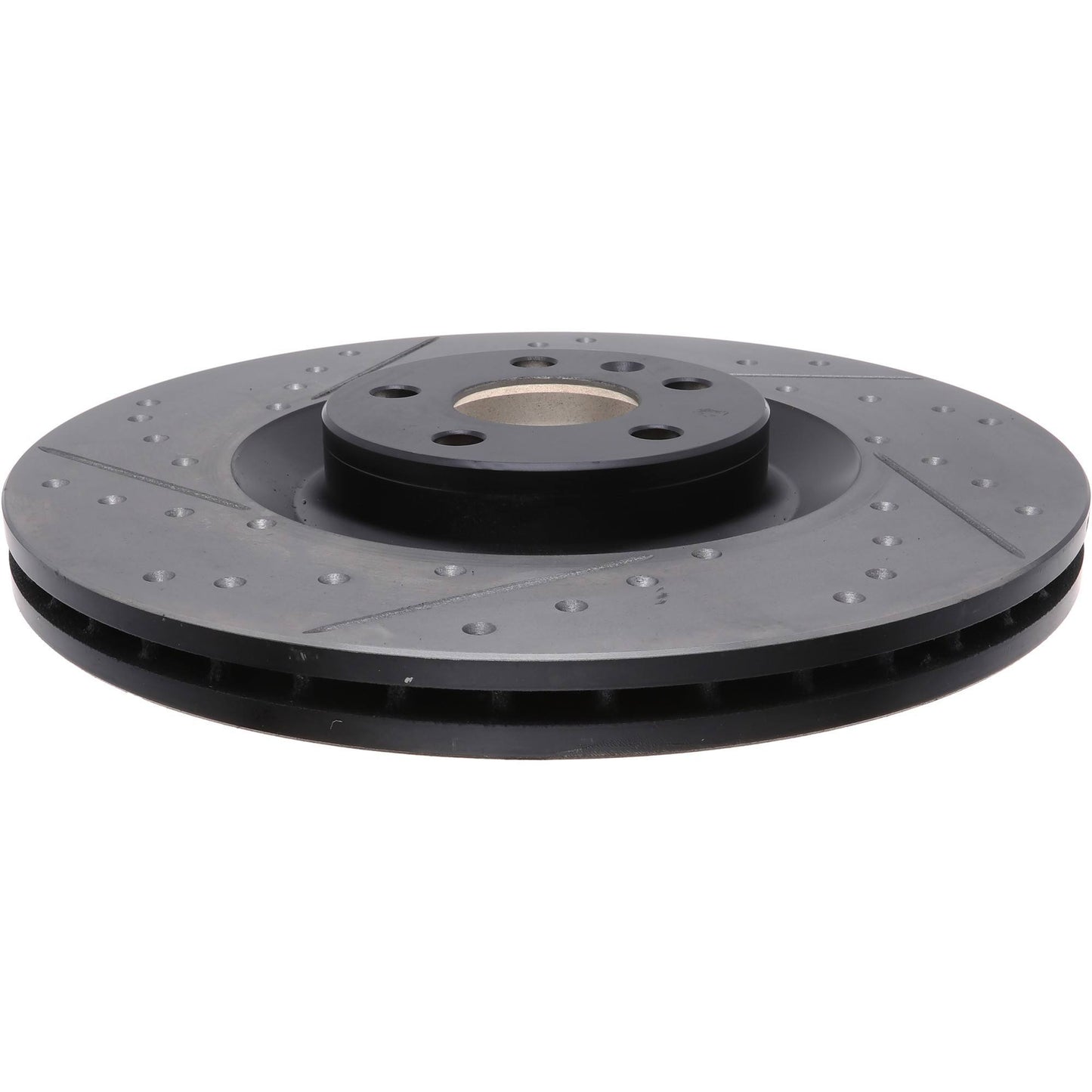 StopTech Power Slot 16-17 Volvo XC90 Slotted & Drilled Front Right Rotor 127.39052R