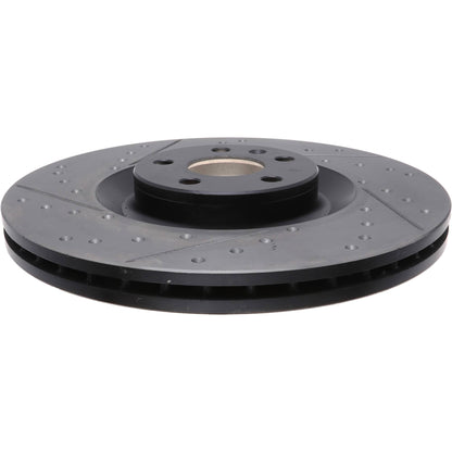 StopTech Power Slot 16-17 Volvo XC90 Slotted & Drilled Front Right Rotor 127.39052R