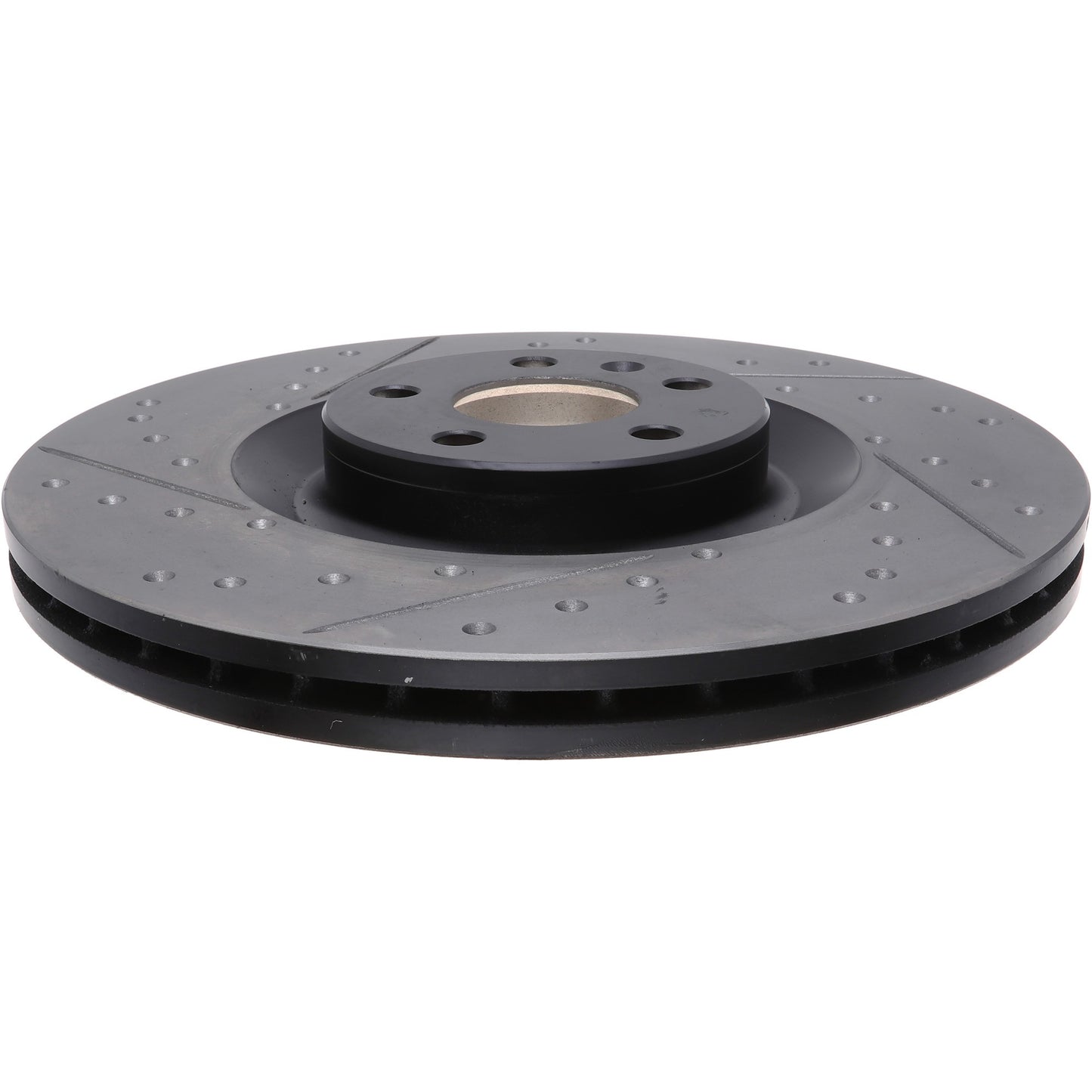 StopTech Power Slot 16-17 Volvo XC90 Slotted & Drilled Front Right Rotor 127.39052R