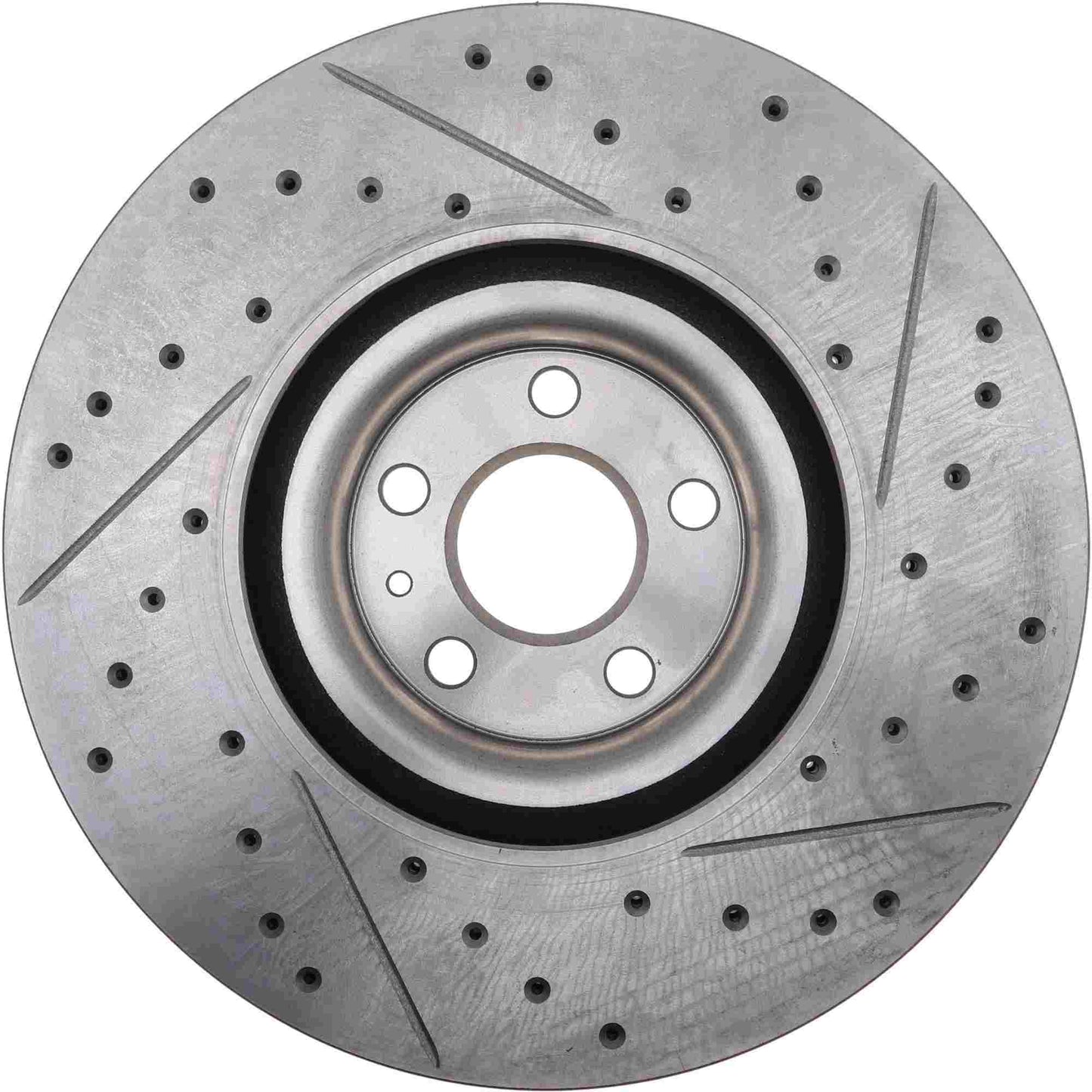 StopTech Power Slot 16-17 Volvo XC90 Slotted & Drilled Front Right Rotor 127.39052R
