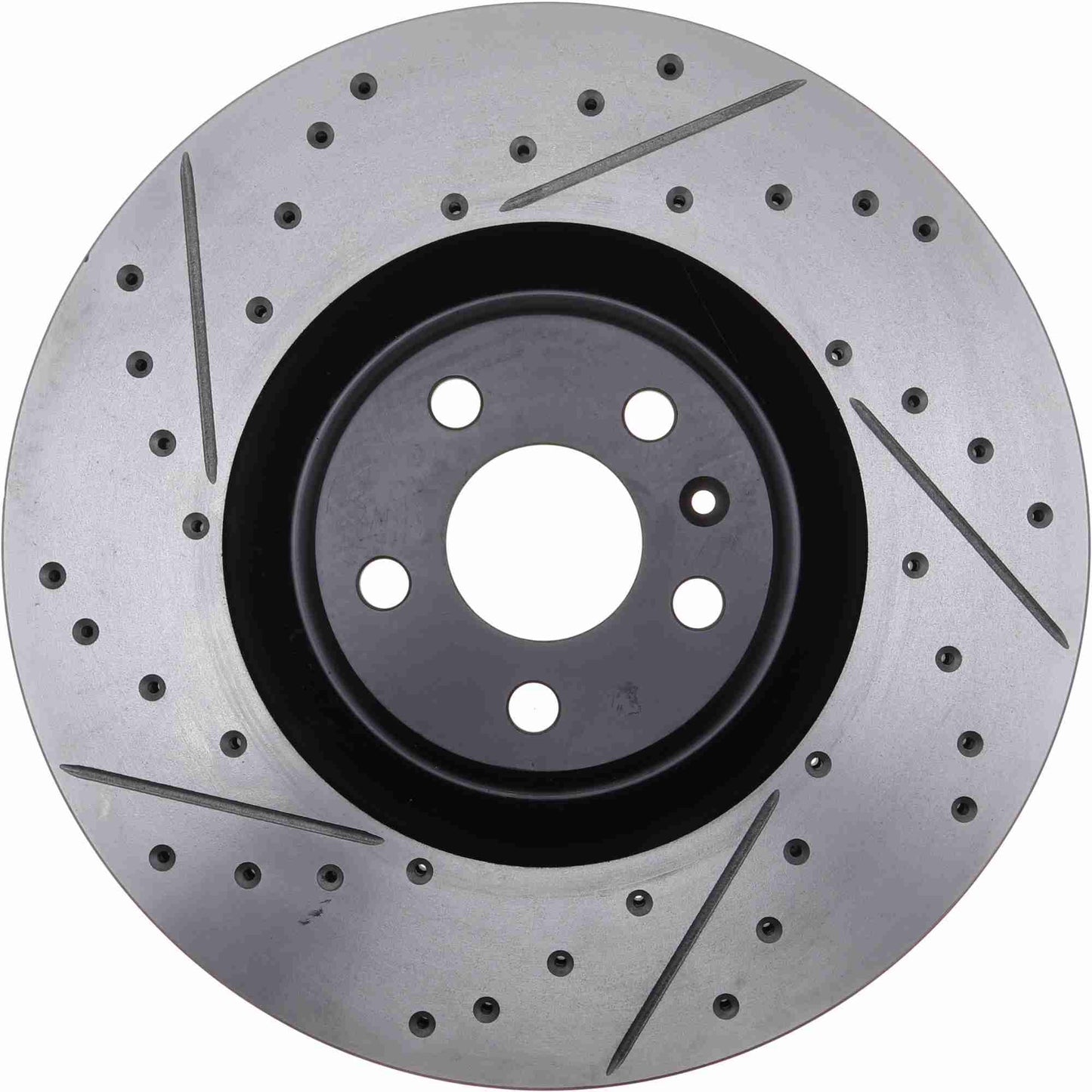 StopTech Power Slot 16-17 Volvo XC90 Slotted & Drilled Front Right Rotor 127.39052R