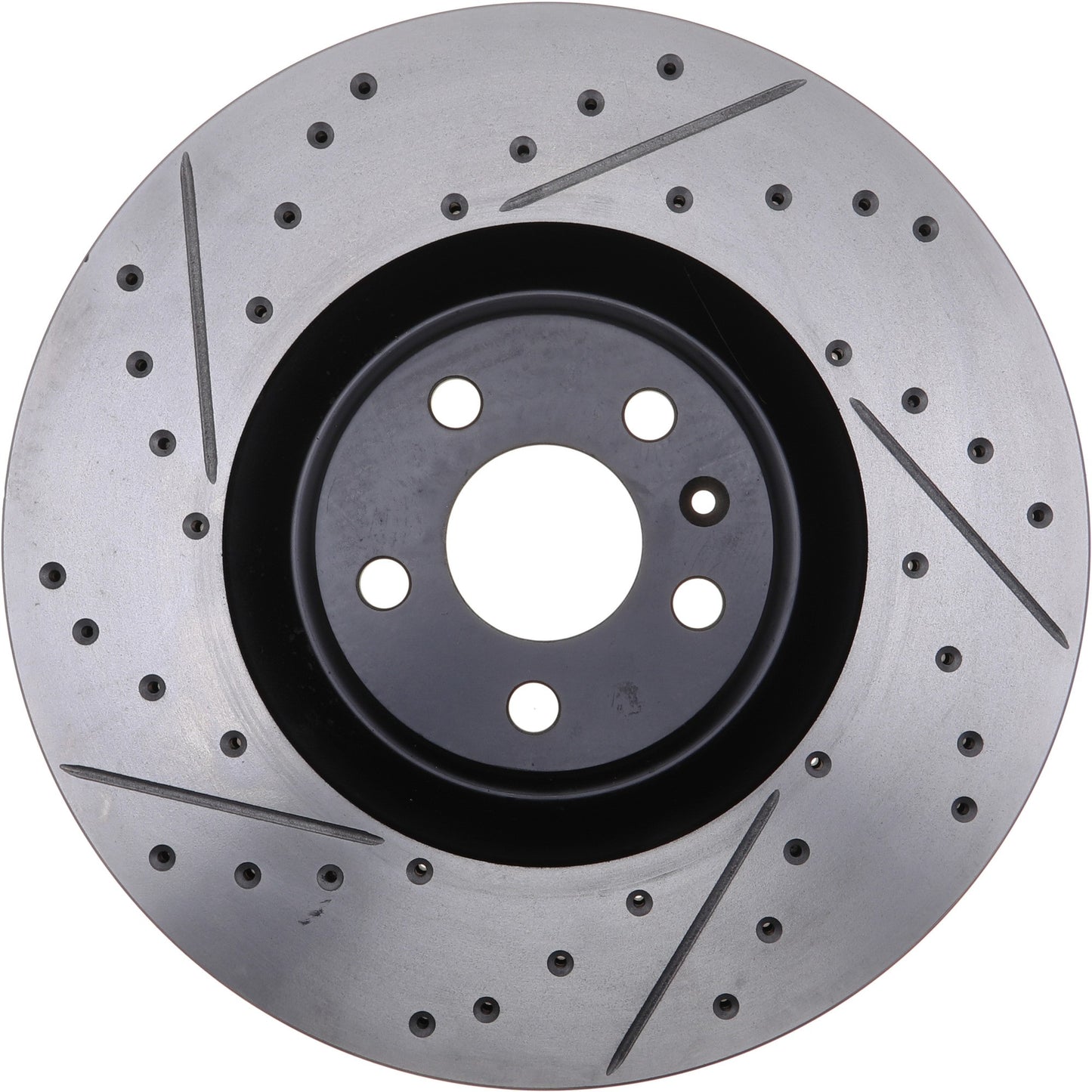 StopTech Power Slot 16-17 Volvo XC90 Slotted & Drilled Front Right Rotor 127.39052R