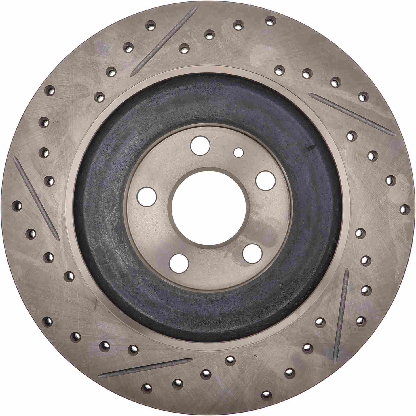 StopTech 16-17 Volvo XC90 Slotted & Drilled Rear Left Rotor 127.39053L